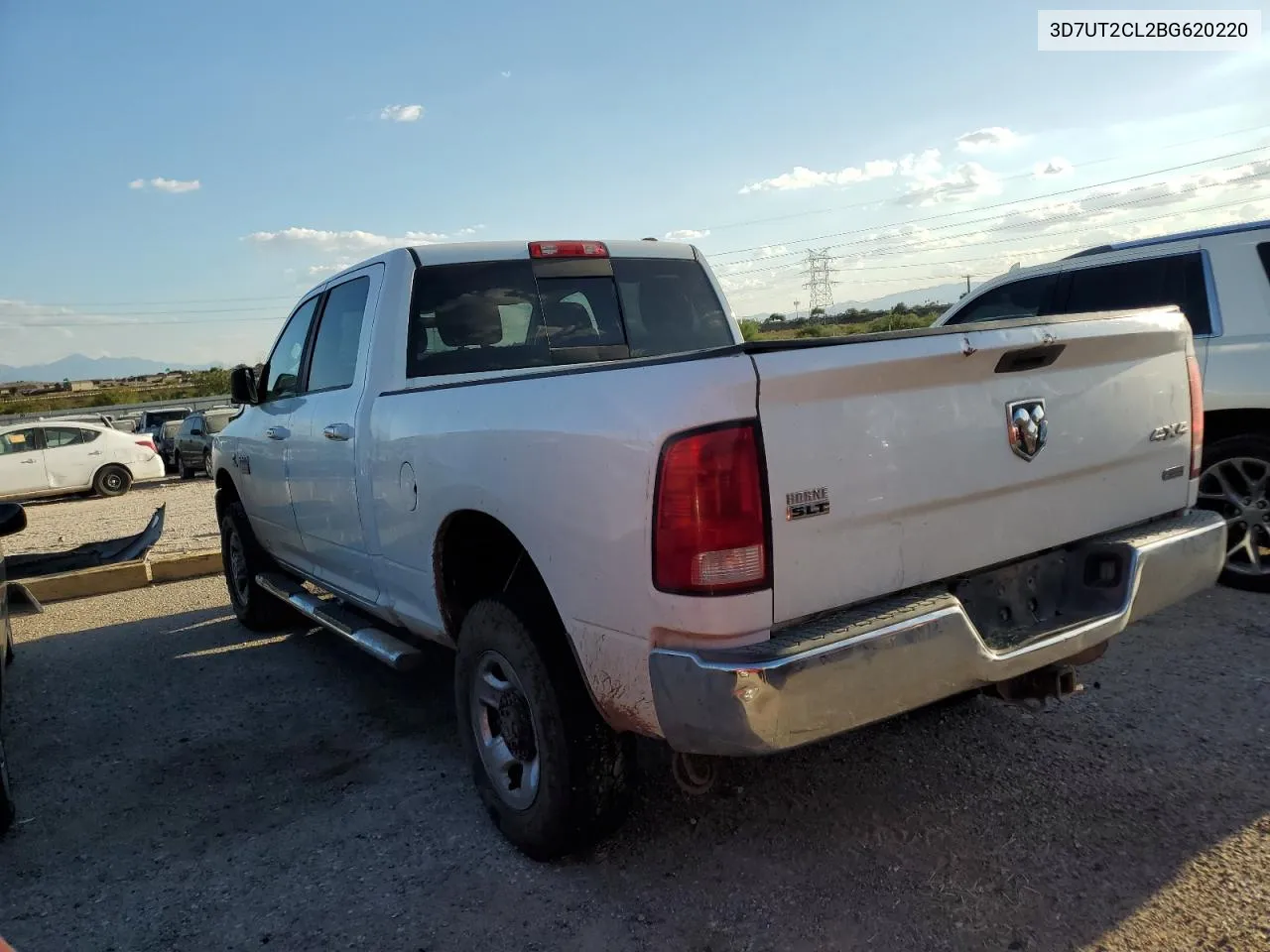 2011 Dodge Ram 2500 VIN: 3D7UT2CL2BG620220 Lot: 71131094