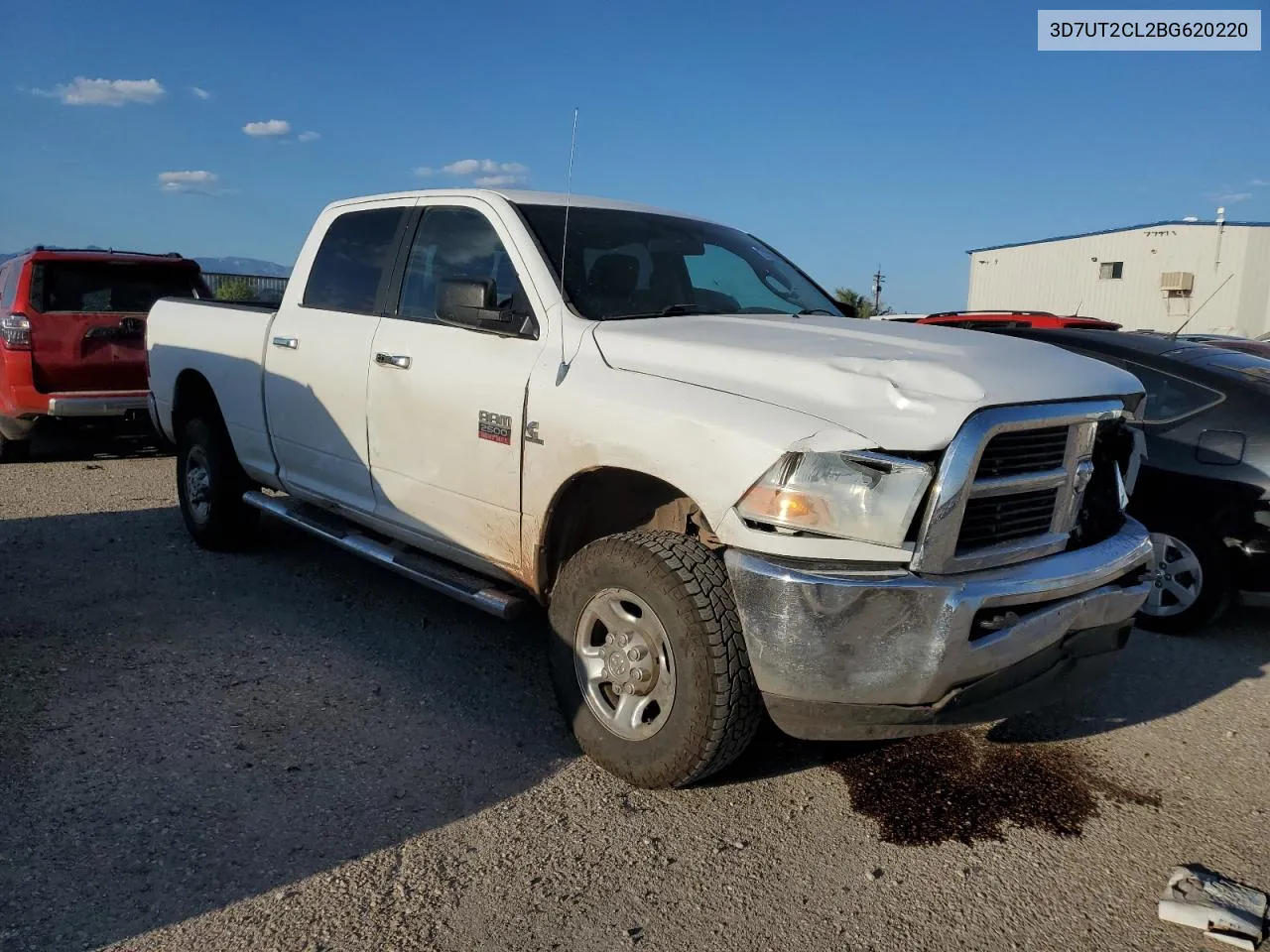 2011 Dodge Ram 2500 VIN: 3D7UT2CL2BG620220 Lot: 71131094