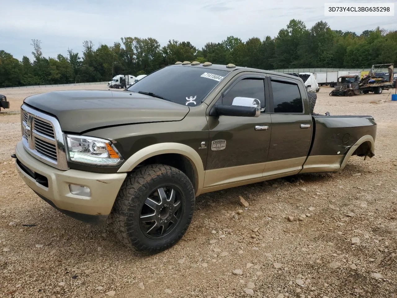 2011 Dodge Ram 3500 VIN: 3D73Y4CL3BG635298 Lot: 71415684