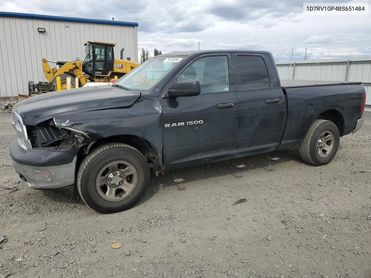 2011 Dodge Ram 1500 VIN: 1D7RV1GP4BS651484 Lot: 71434594