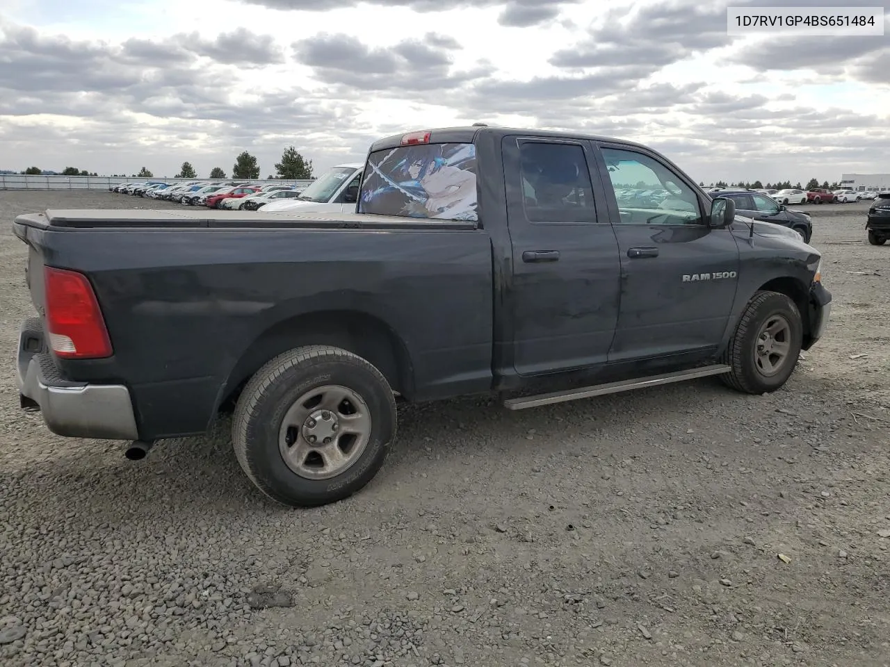 2011 Dodge Ram 1500 VIN: 1D7RV1GP4BS651484 Lot: 71434594