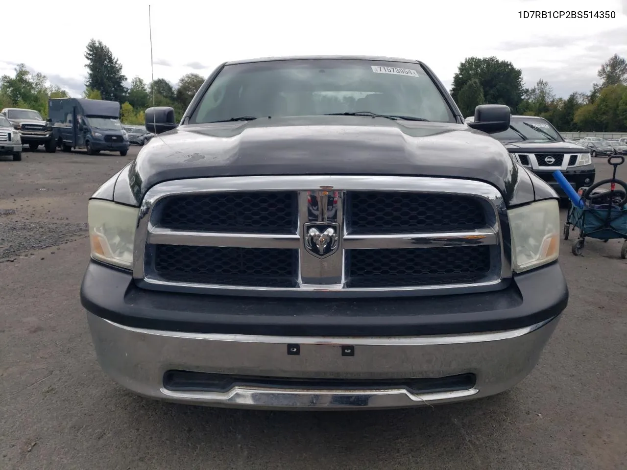 2011 Dodge Ram 1500 VIN: 1D7RB1CP2BS514350 Lot: 71573954