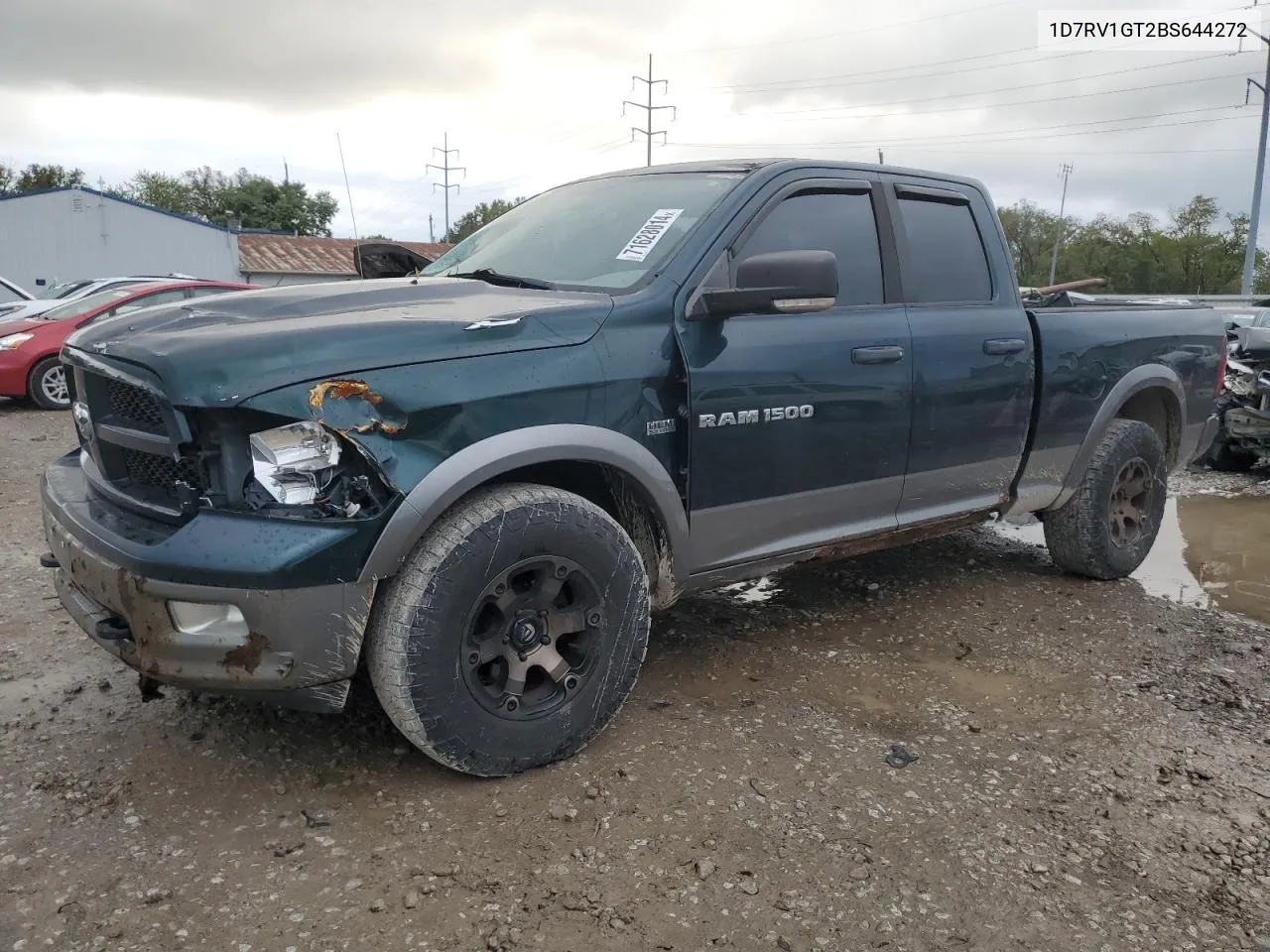 1D7RV1GT2BS644272 2011 Dodge Ram 1500