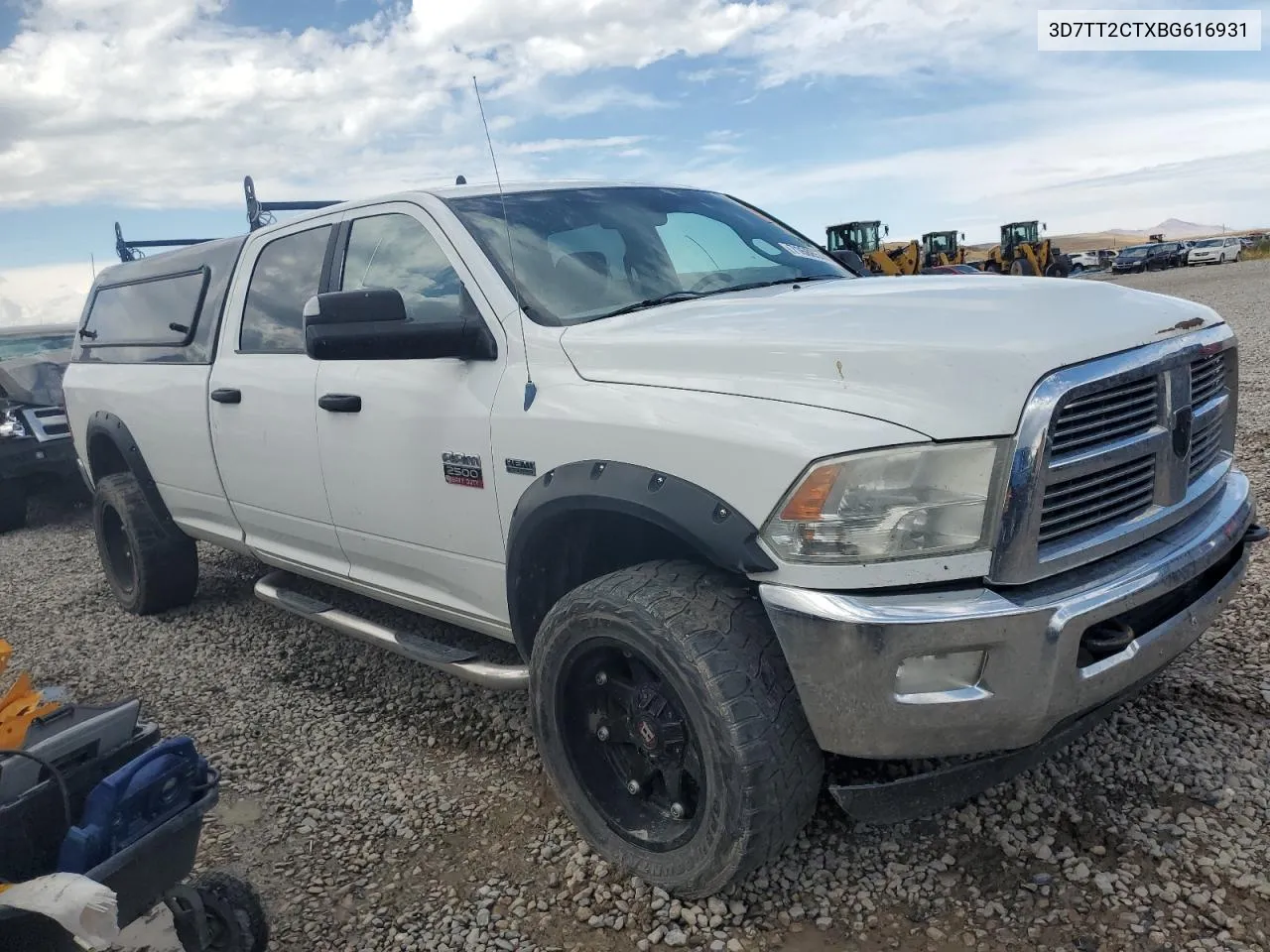 2011 Dodge Ram 2500 VIN: 3D7TT2CTXBG616931 Lot: 71686544