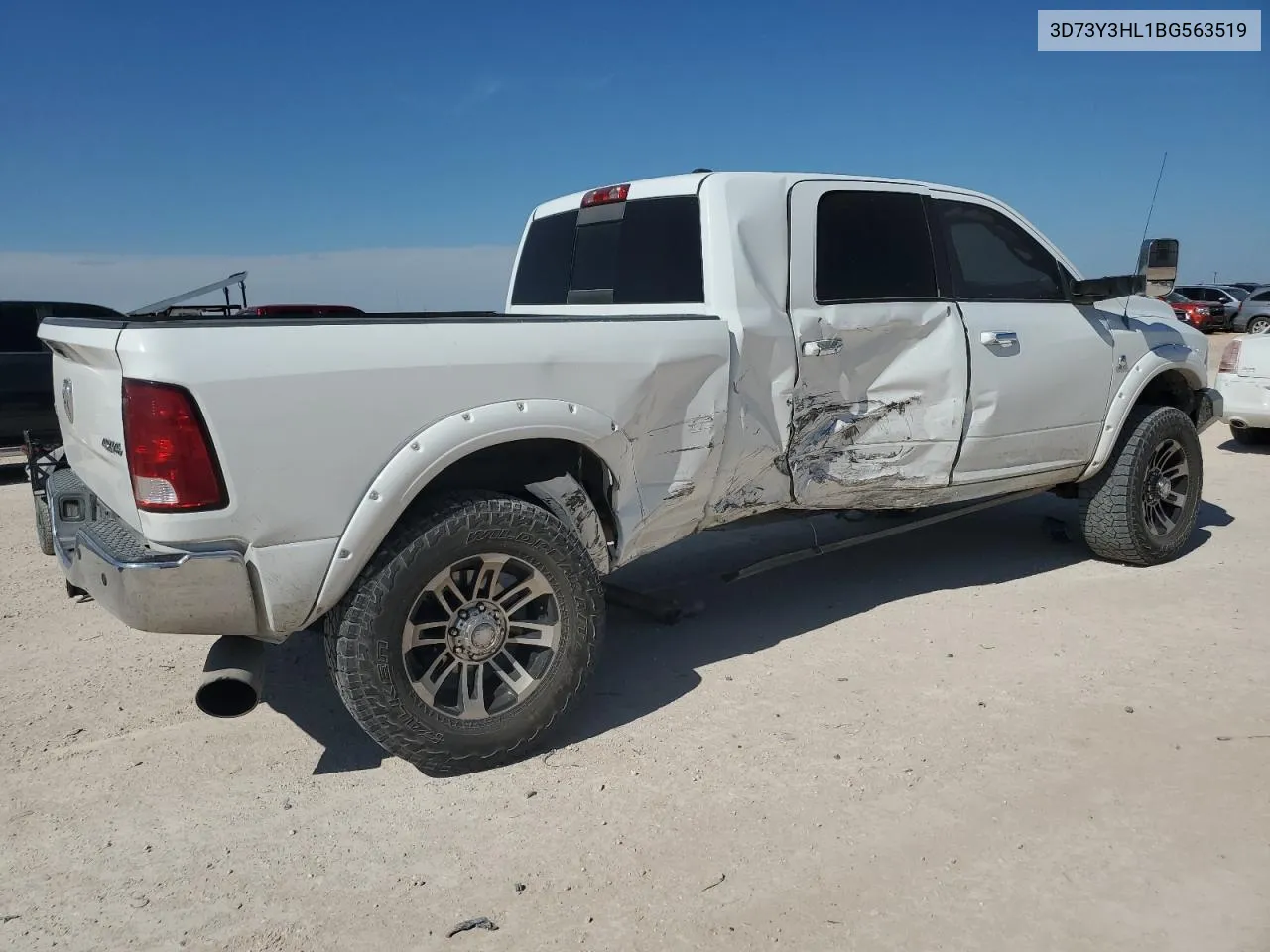 2011 Dodge Ram 3500 VIN: 3D73Y3HL1BG563519 Lot: 71734734