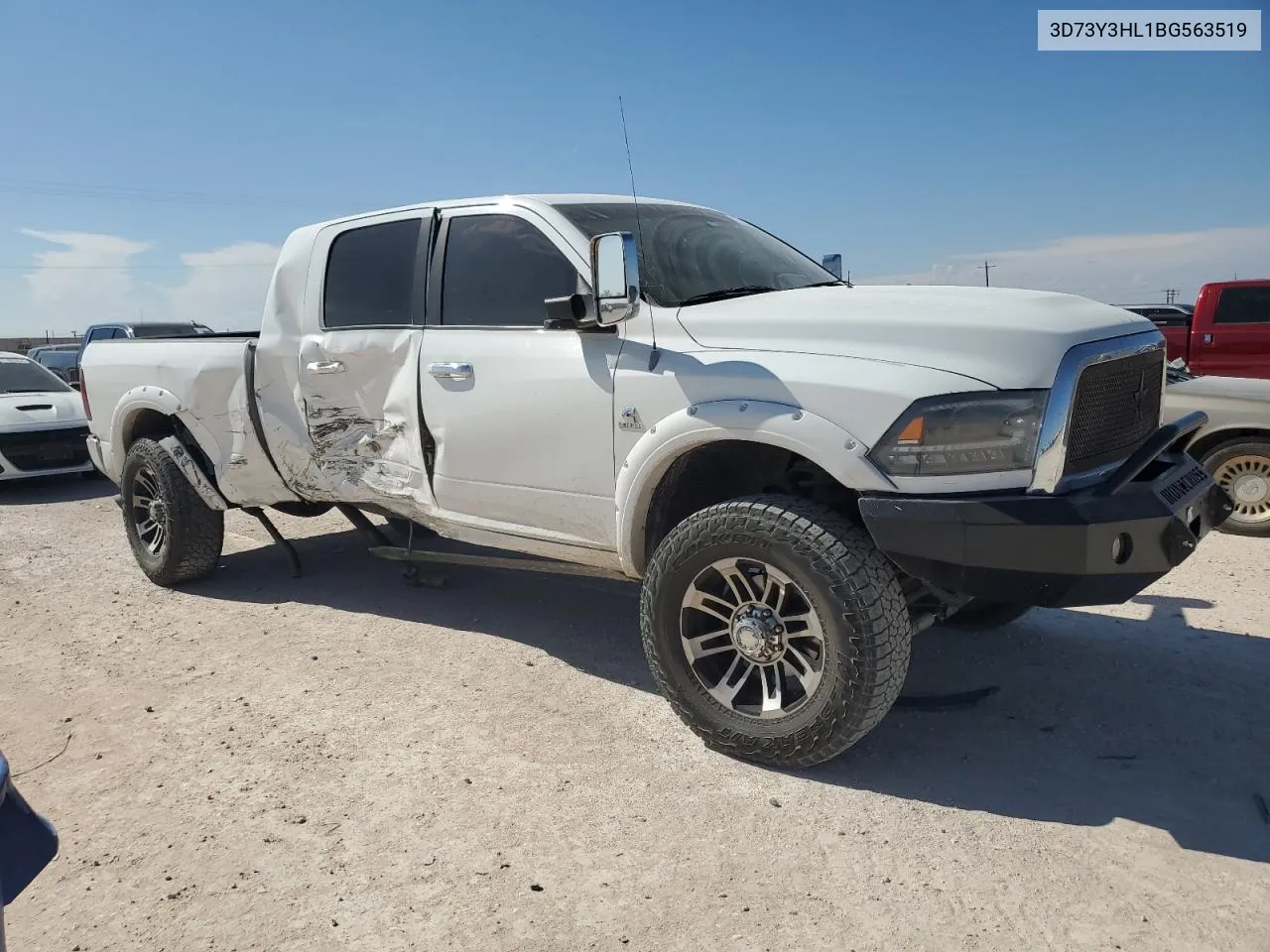 2011 Dodge Ram 3500 VIN: 3D73Y3HL1BG563519 Lot: 71734734