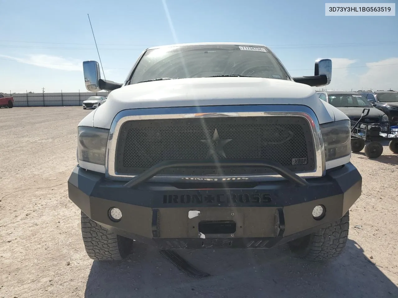 2011 Dodge Ram 3500 VIN: 3D73Y3HL1BG563519 Lot: 71734734