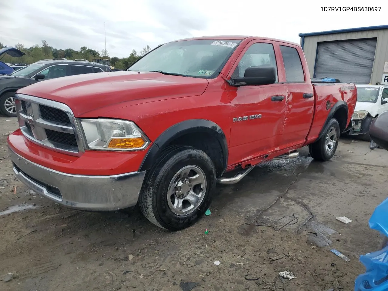 2011 Dodge Ram 1500 VIN: 1D7RV1GP4BS630697 Lot: 72069064