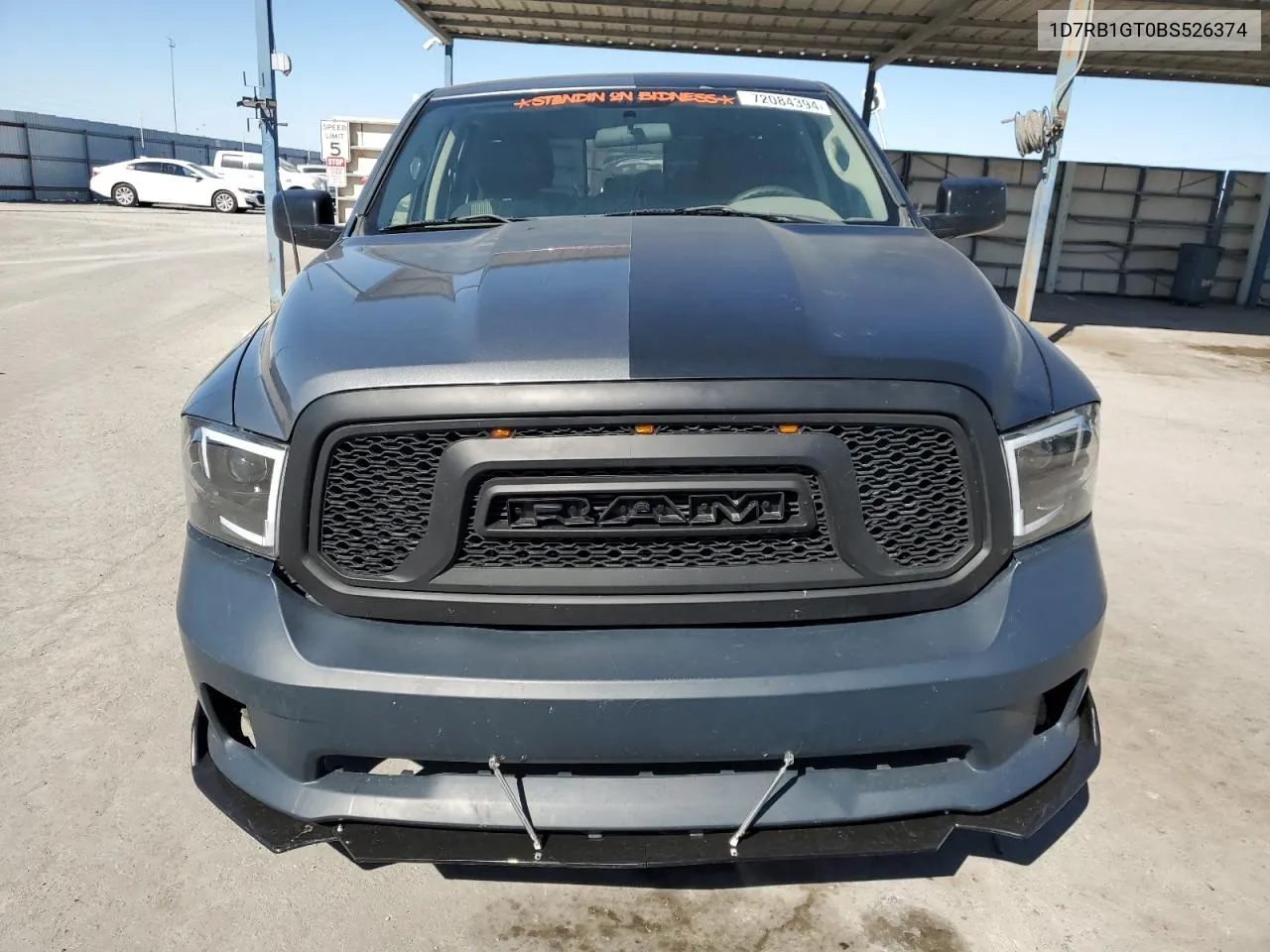 2011 Dodge Ram 1500 VIN: 1D7RB1GT0BS526374 Lot: 72084394