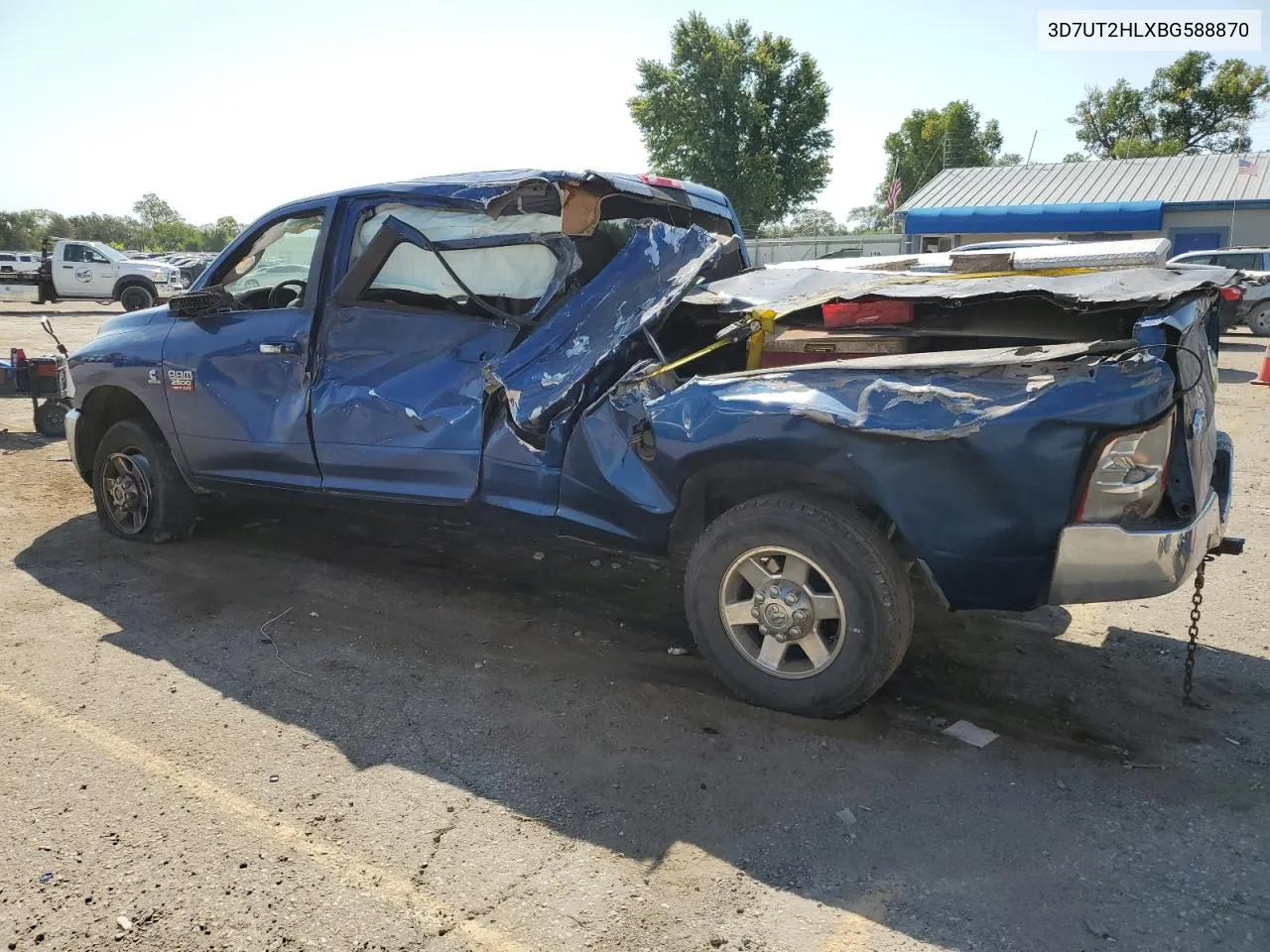 2011 Dodge Ram 2500 VIN: 3D7UT2HLXBG588870 Lot: 72137364