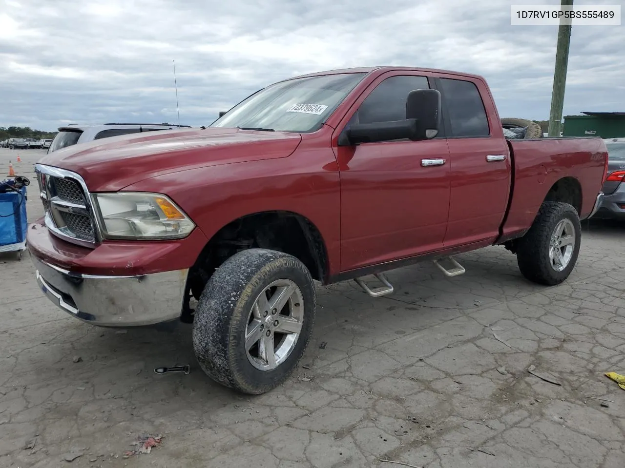 2011 Dodge Ram 1500 VIN: 1D7RV1GP5BS555489 Lot: 72379624