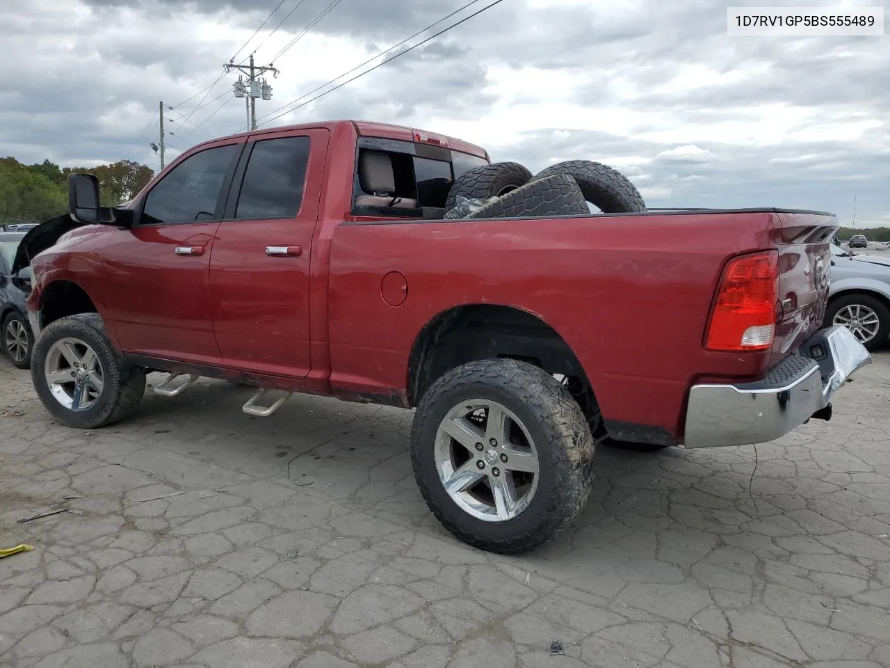 2011 Dodge Ram 1500 VIN: 1D7RV1GP5BS555489 Lot: 72379624