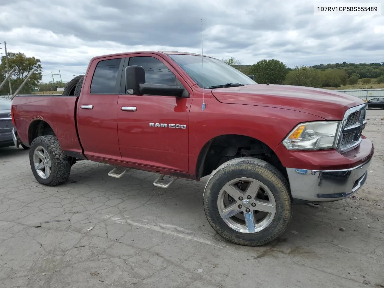 2011 Dodge Ram 1500 VIN: 1D7RV1GP5BS555489 Lot: 72379624