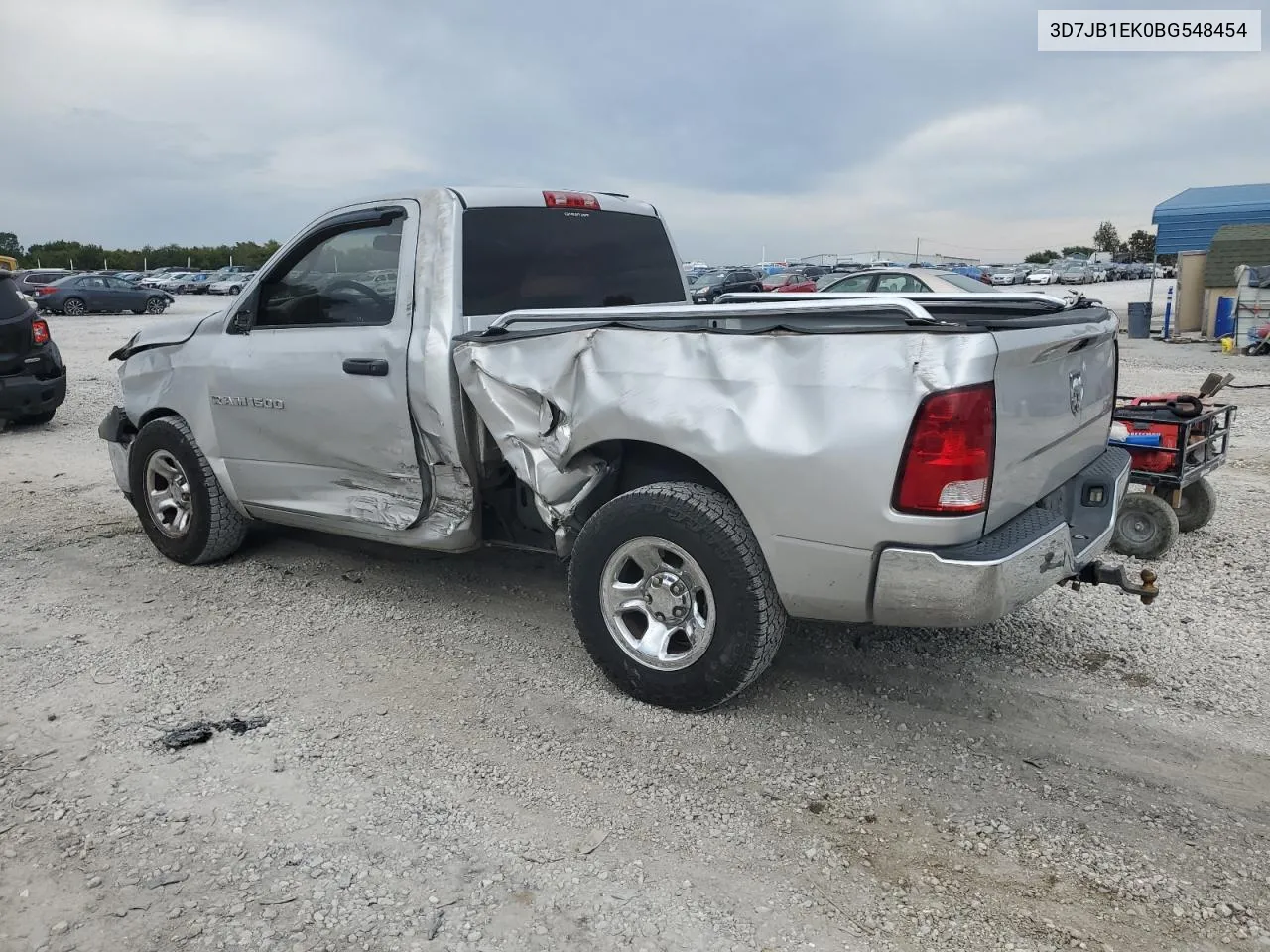 2011 Dodge Ram 1500 VIN: 3D7JB1EK0BG548454 Lot: 72476094