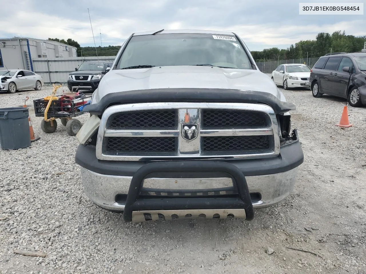 2011 Dodge Ram 1500 VIN: 3D7JB1EK0BG548454 Lot: 72476094