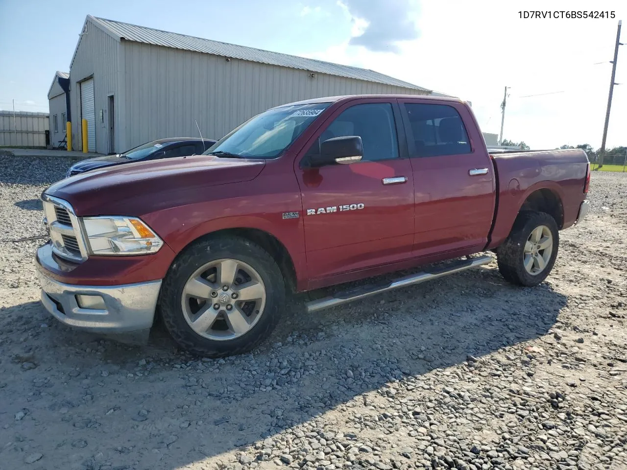 2011 Dodge Ram 1500 VIN: 1D7RV1CT6BS542415 Lot: 72635964