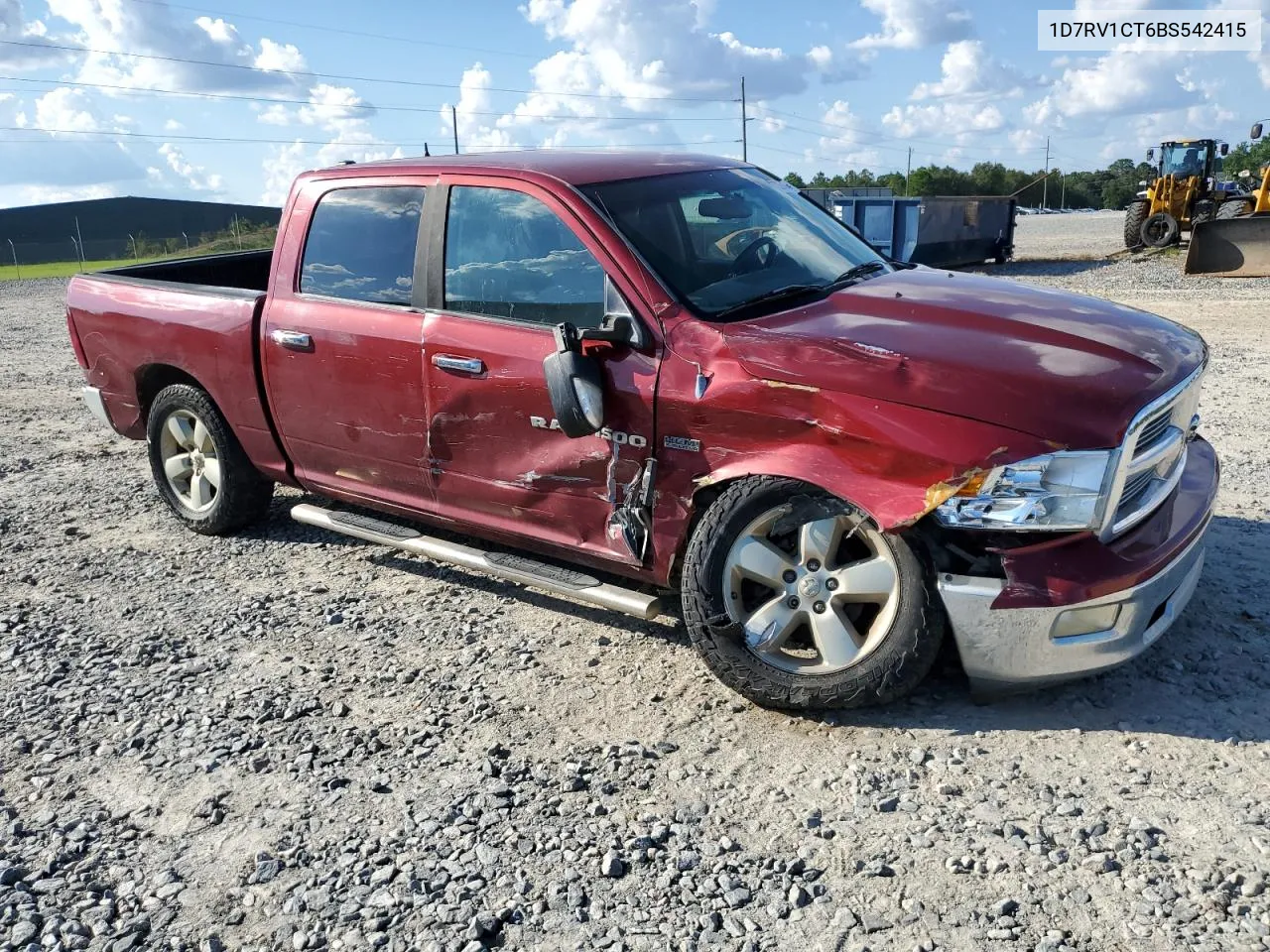 2011 Dodge Ram 1500 VIN: 1D7RV1CT6BS542415 Lot: 72635964