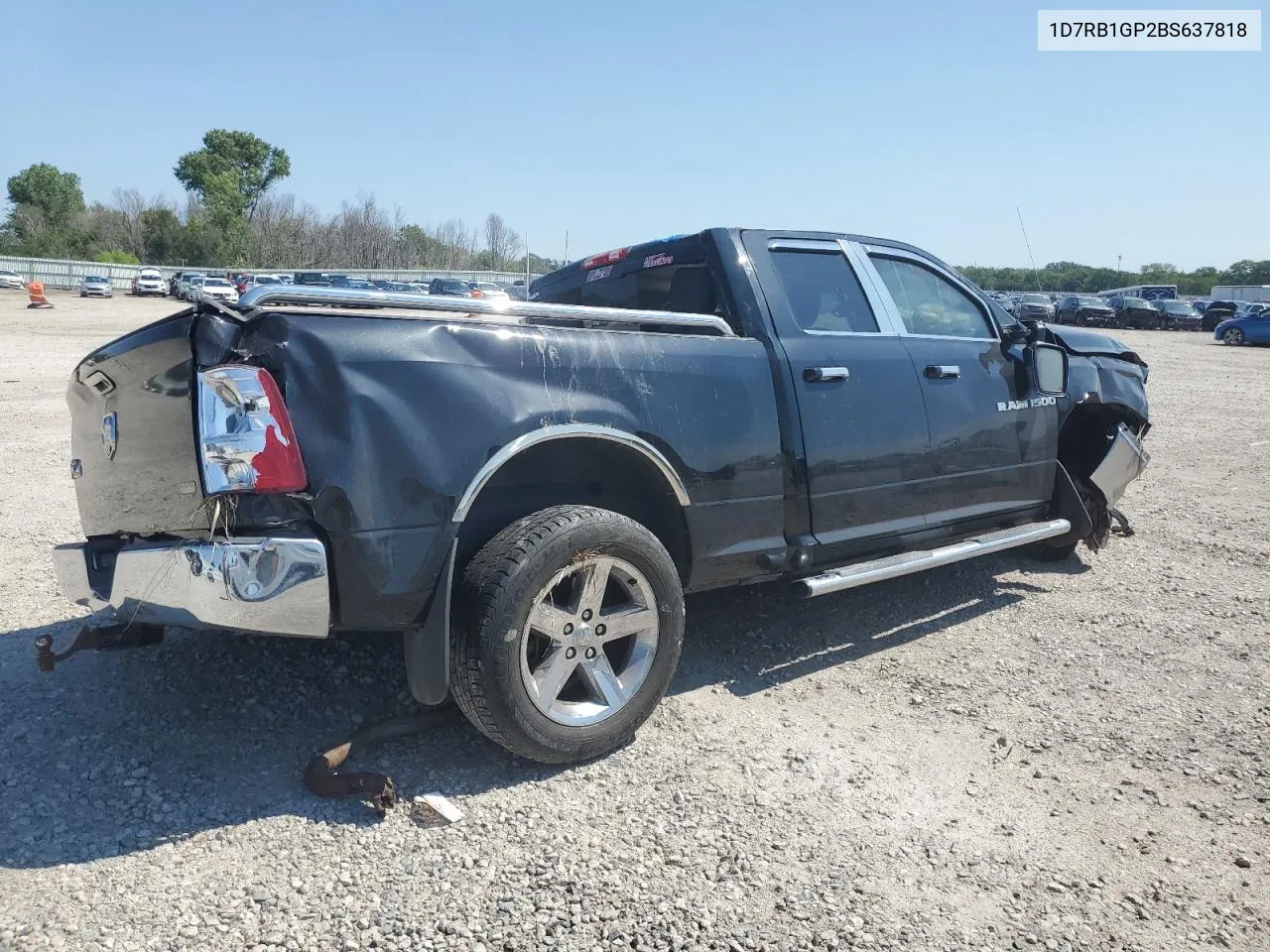 2011 Dodge Ram 1500 VIN: 1D7RB1GP2BS637818 Lot: 72637454