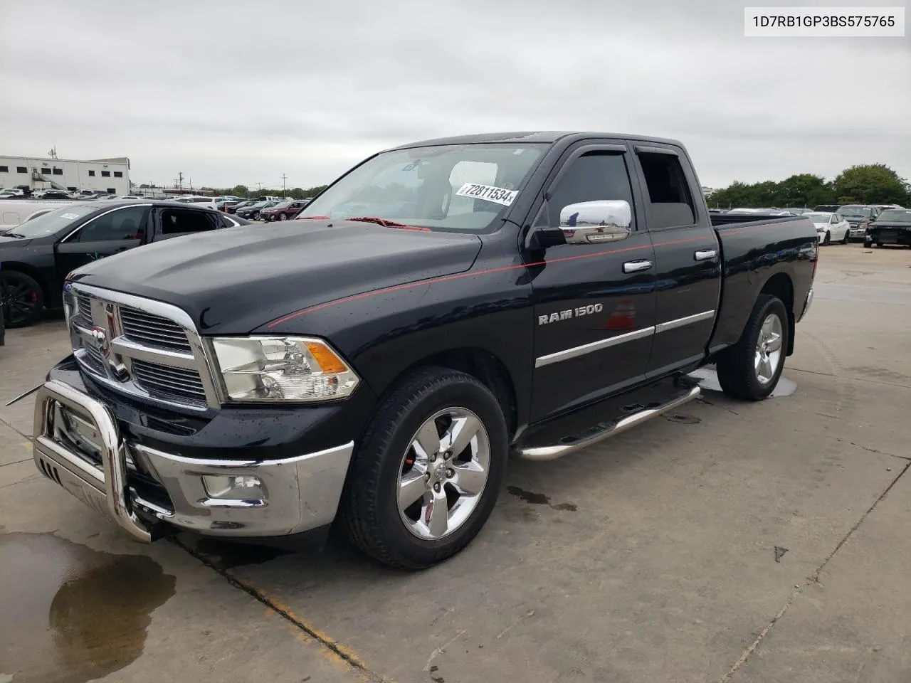 2011 Dodge Ram 1500 VIN: 1D7RB1GP3BS575765 Lot: 72811534