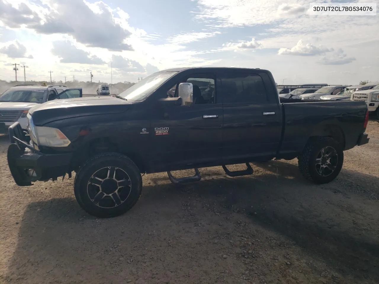 2011 Dodge Ram 2500 VIN: 3D7UT2CL7BG534076 Lot: 72820144