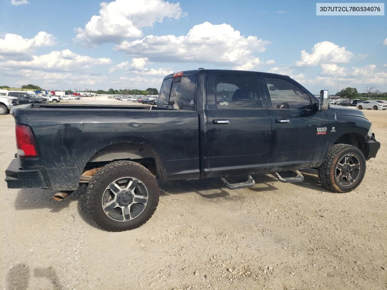 2011 Dodge Ram 2500 VIN: 3D7UT2CL7BG534076 Lot: 72820144