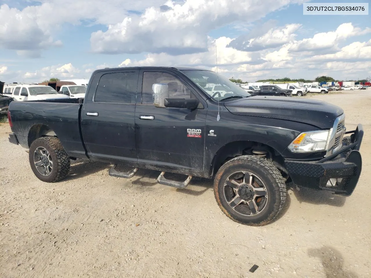 2011 Dodge Ram 2500 VIN: 3D7UT2CL7BG534076 Lot: 72820144