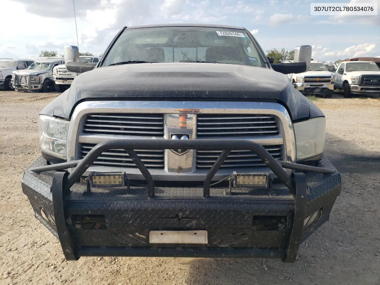 2011 Dodge Ram 2500 VIN: 3D7UT2CL7BG534076 Lot: 72820144