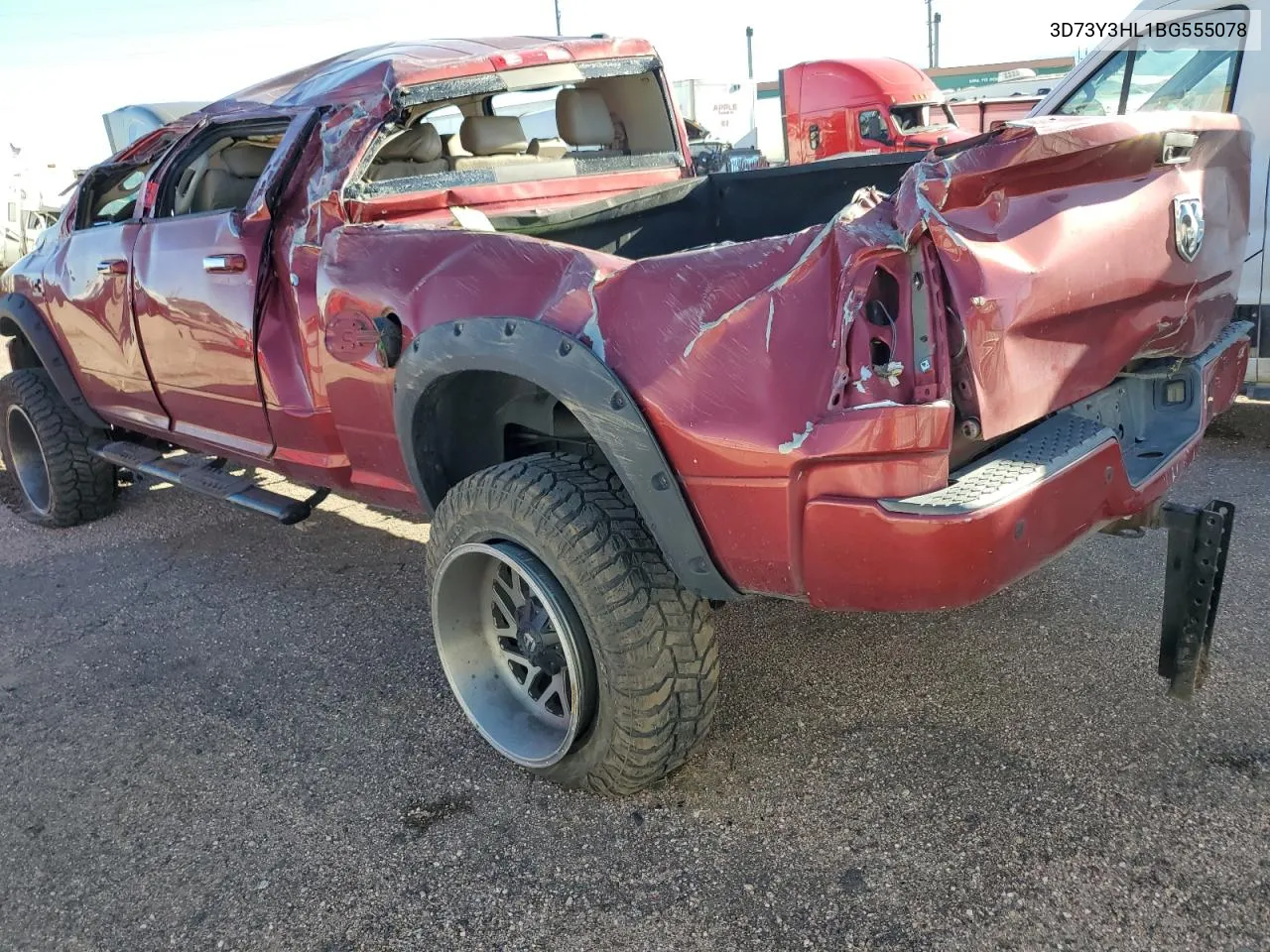 2011 Dodge Ram 3500 VIN: 3D73Y3HL1BG555078 Lot: 73000544