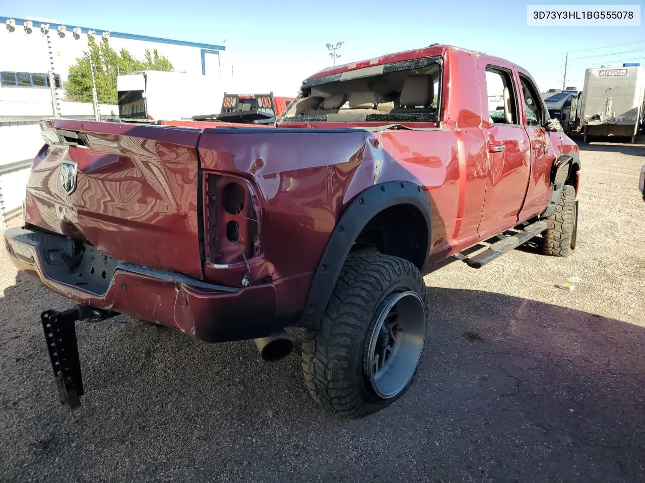 2011 Dodge Ram 3500 VIN: 3D73Y3HL1BG555078 Lot: 73000544