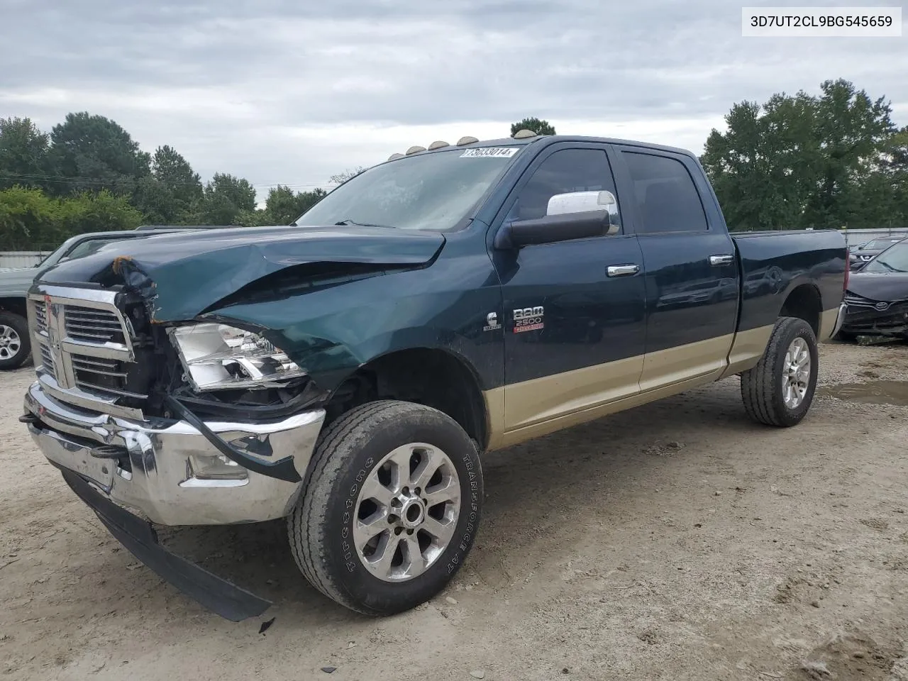 2011 Dodge Ram 2500 VIN: 3D7UT2CL9BG545659 Lot: 73033014