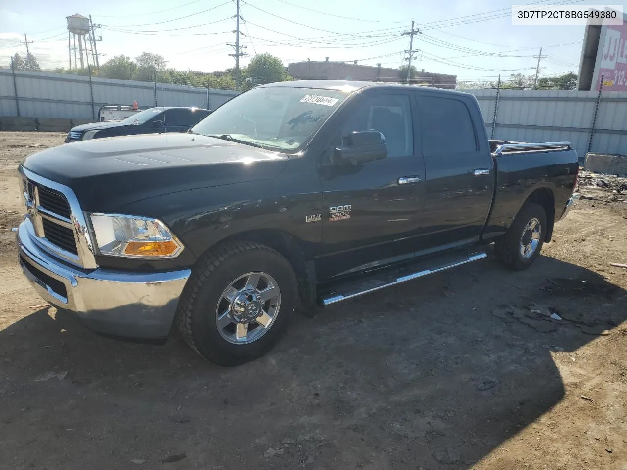 2011 Dodge Ram 2500 VIN: 3D7TP2CT8BG549380 Lot: 73110884