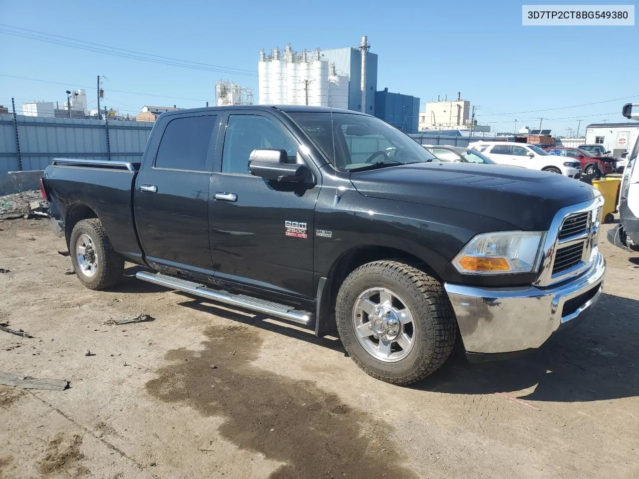 2011 Dodge Ram 2500 VIN: 3D7TP2CT8BG549380 Lot: 73110884