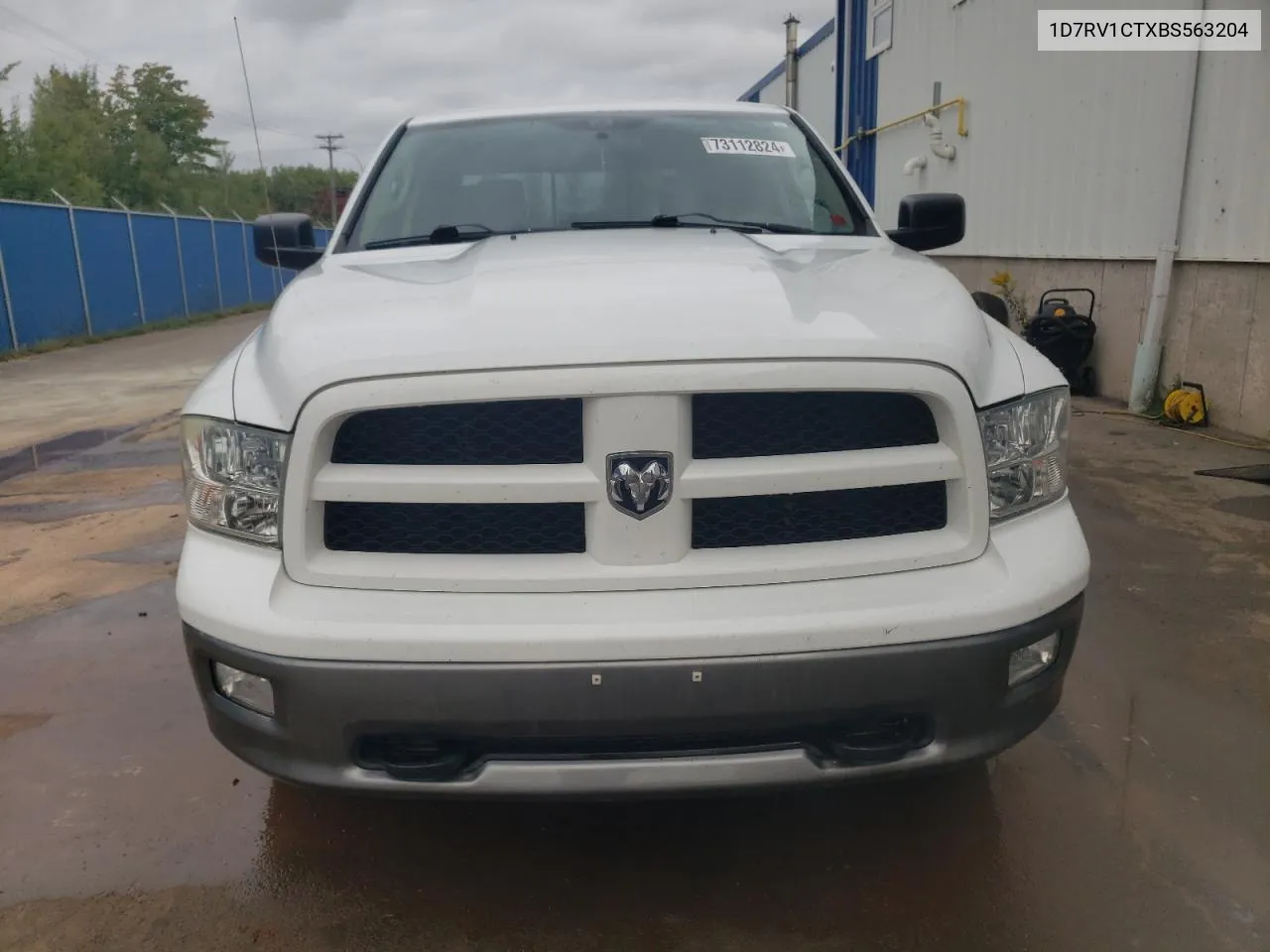 2011 Dodge Ram 1500 VIN: 1D7RV1CTXBS563204 Lot: 73112824