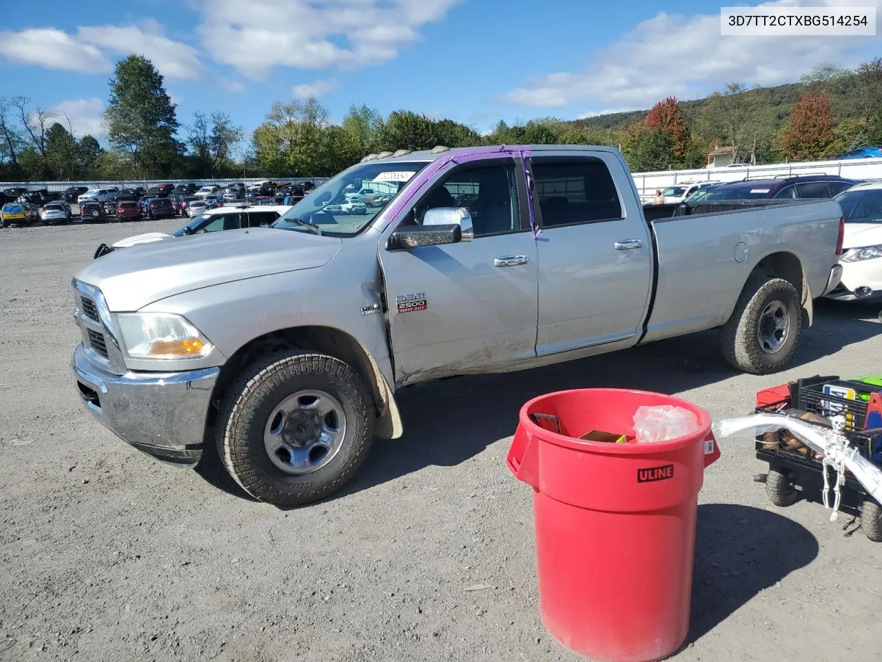 2011 Dodge Ram 2500 VIN: 3D7TT2CTXBG514254 Lot: 73235554