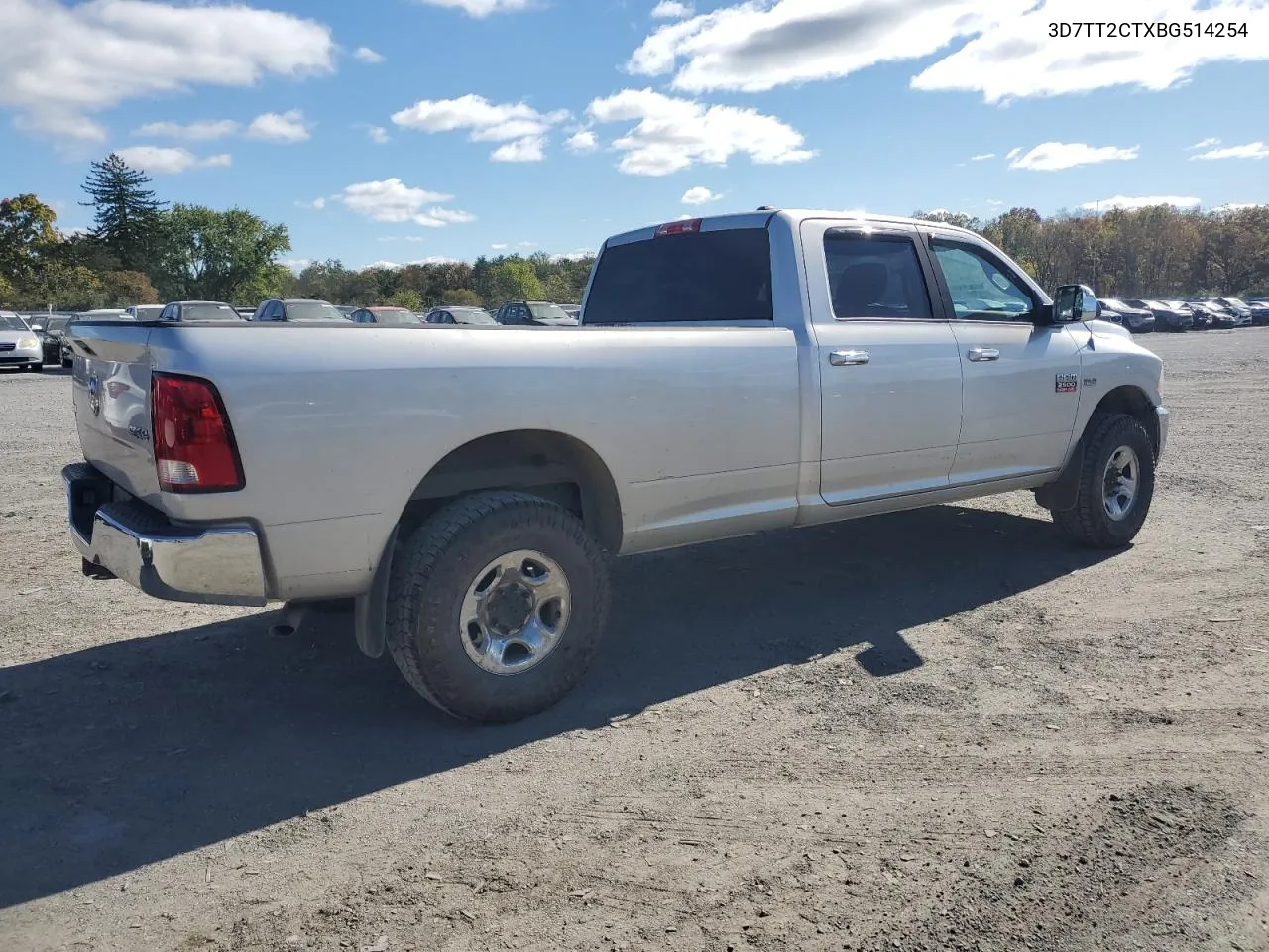 2011 Dodge Ram 2500 VIN: 3D7TT2CTXBG514254 Lot: 73235554