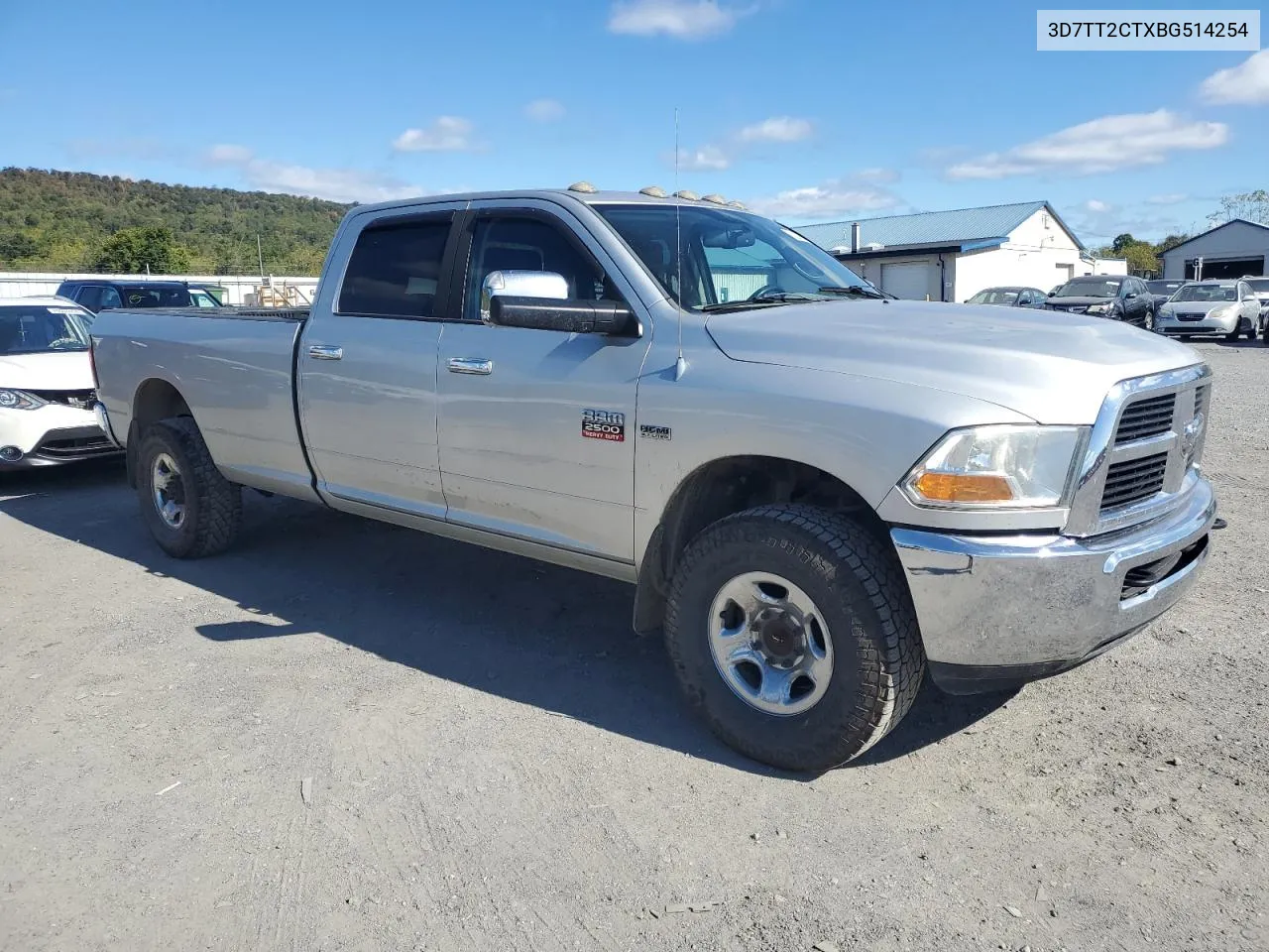 2011 Dodge Ram 2500 VIN: 3D7TT2CTXBG514254 Lot: 73235554