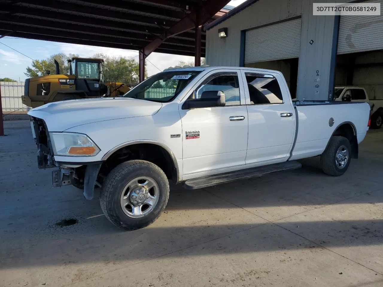 2011 Dodge Ram 2500 VIN: 3D7TT2CT0BG581249 Lot: 73383234