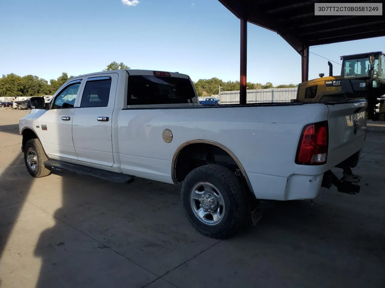 2011 Dodge Ram 2500 VIN: 3D7TT2CT0BG581249 Lot: 73383234