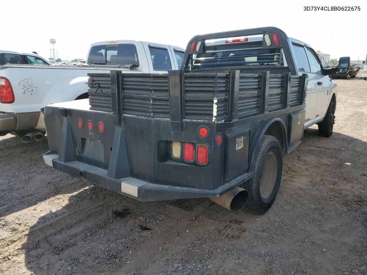 2011 Dodge Ram 3500 VIN: 3D73Y4CL8BG622675 Lot: 73484384