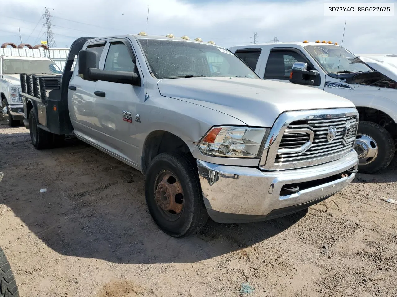 2011 Dodge Ram 3500 VIN: 3D73Y4CL8BG622675 Lot: 73484384