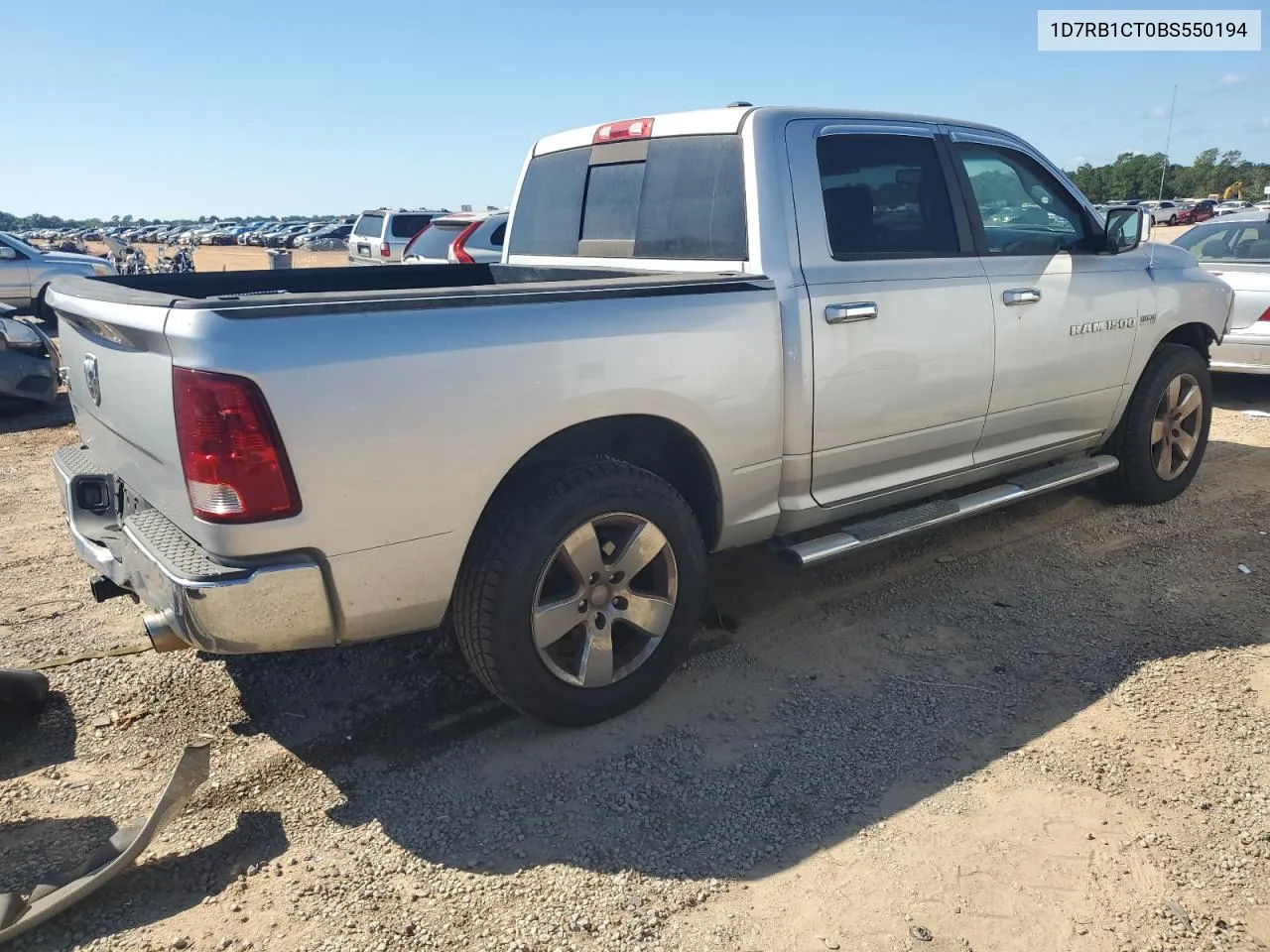 2011 Dodge Ram 1500 VIN: 1D7RB1CT0BS550194 Lot: 73500414