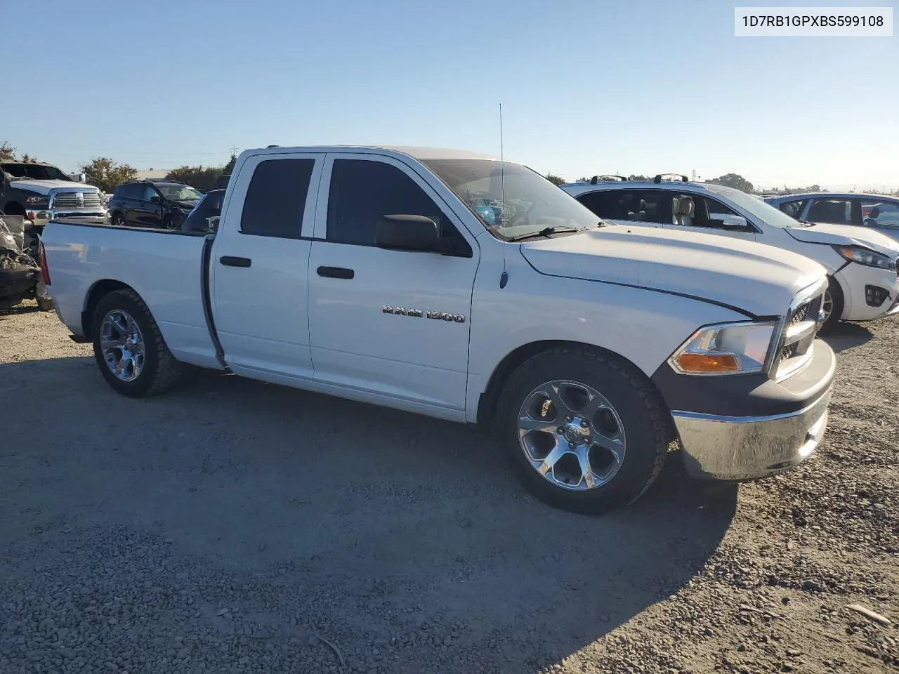 2011 Dodge Ram 1500 VIN: 1D7RB1GPXBS599108 Lot: 73502994