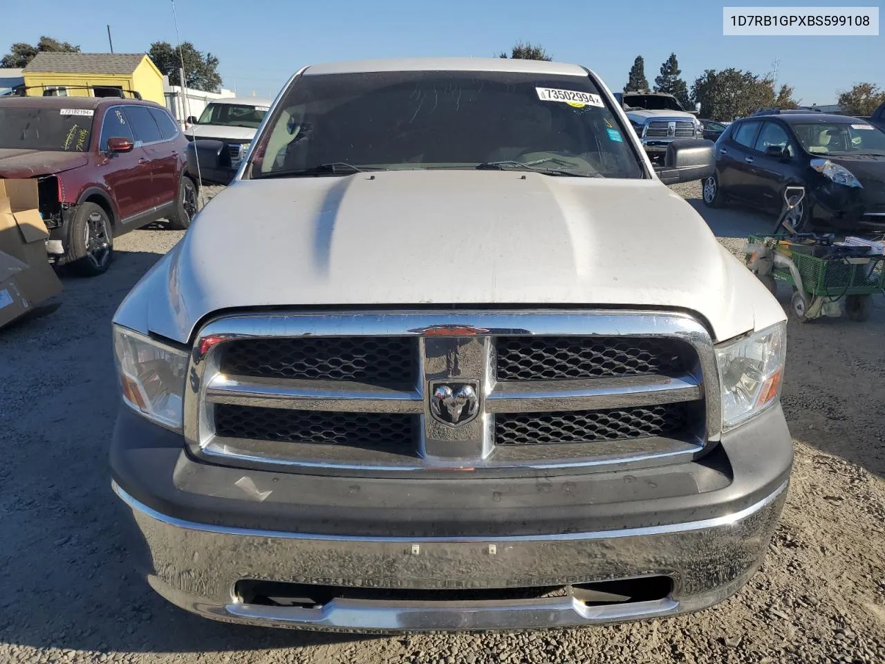 1D7RB1GPXBS599108 2011 Dodge Ram 1500