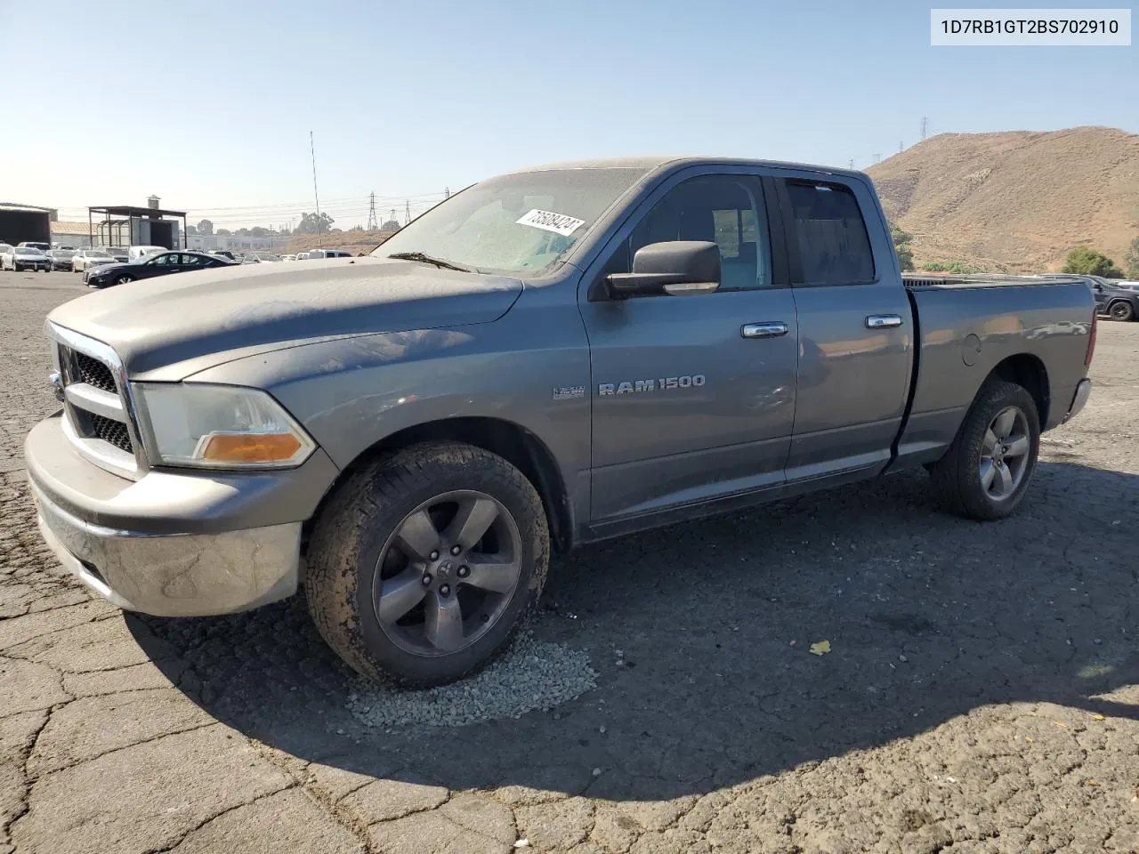 2011 Dodge Ram 1500 VIN: 1D7RB1GT2BS702910 Lot: 73508424