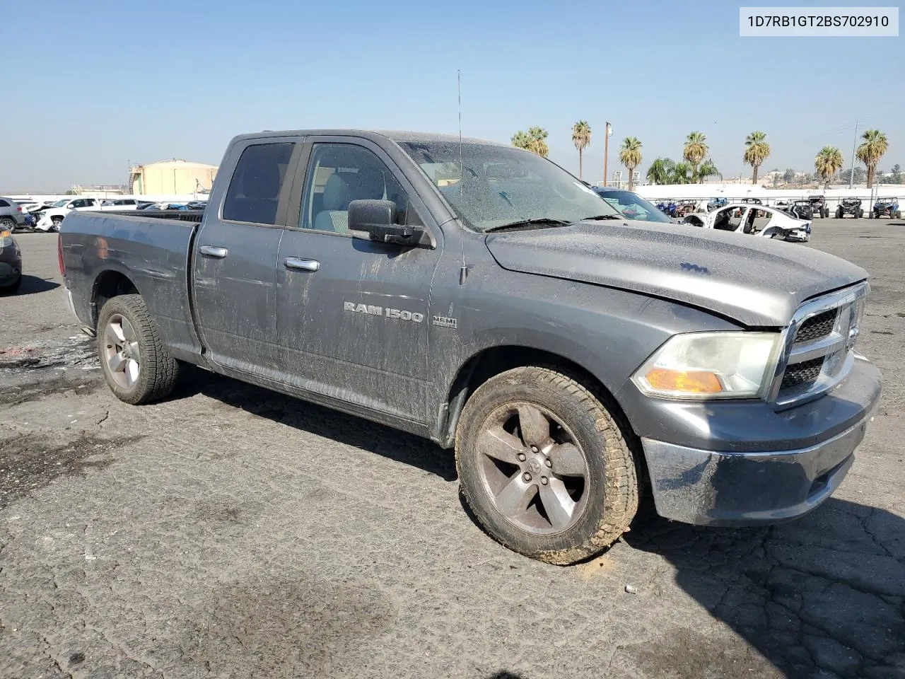 2011 Dodge Ram 1500 VIN: 1D7RB1GT2BS702910 Lot: 73508424