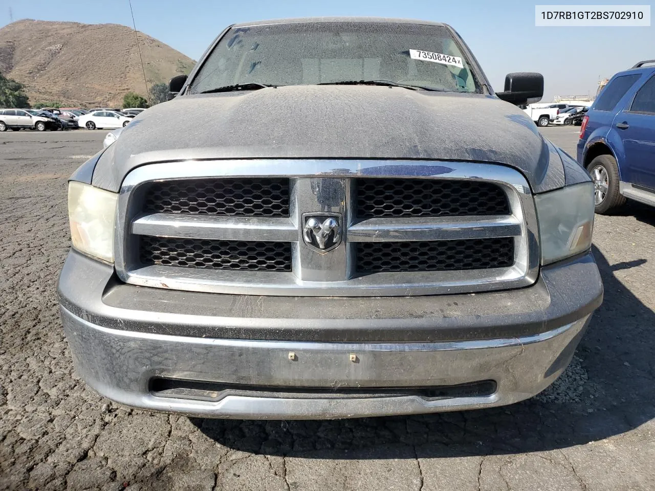 2011 Dodge Ram 1500 VIN: 1D7RB1GT2BS702910 Lot: 73508424