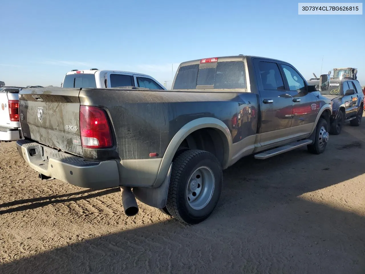 2011 Dodge Ram 3500 VIN: 3D73Y4CL7BG626815 Lot: 73765964