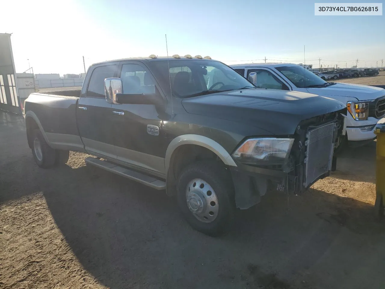 2011 Dodge Ram 3500 VIN: 3D73Y4CL7BG626815 Lot: 73765964