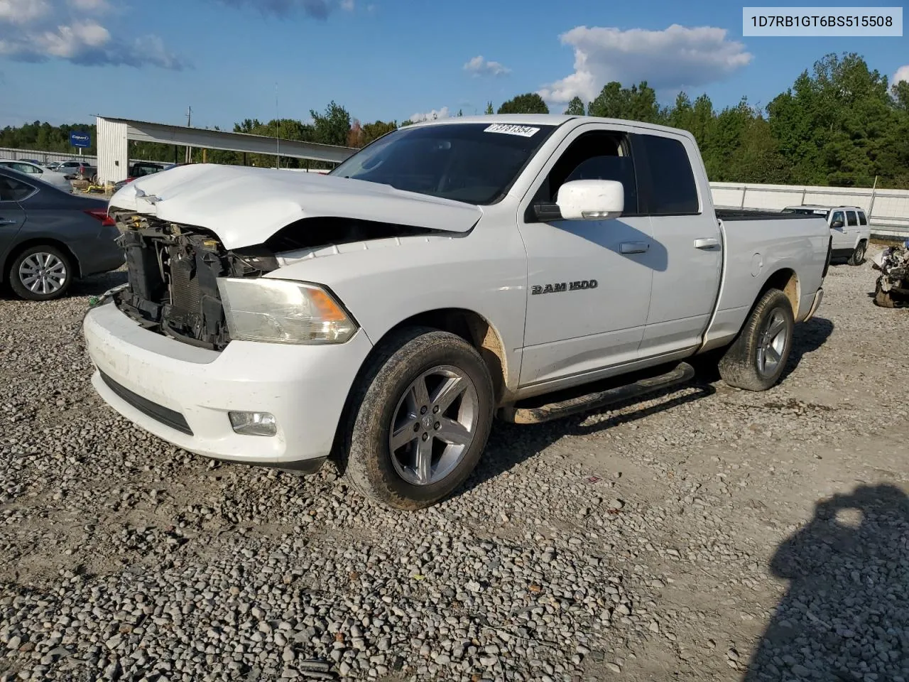 2011 Dodge Ram 1500 VIN: 1D7RB1GT6BS515508 Lot: 73781354