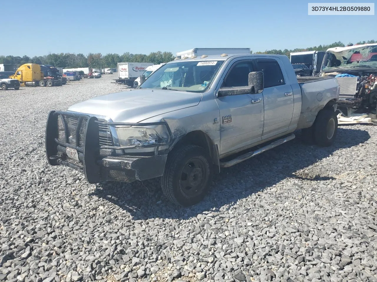 2011 Dodge Ram 3500 VIN: 3D73Y4HL2BG509880 Lot: 74000914